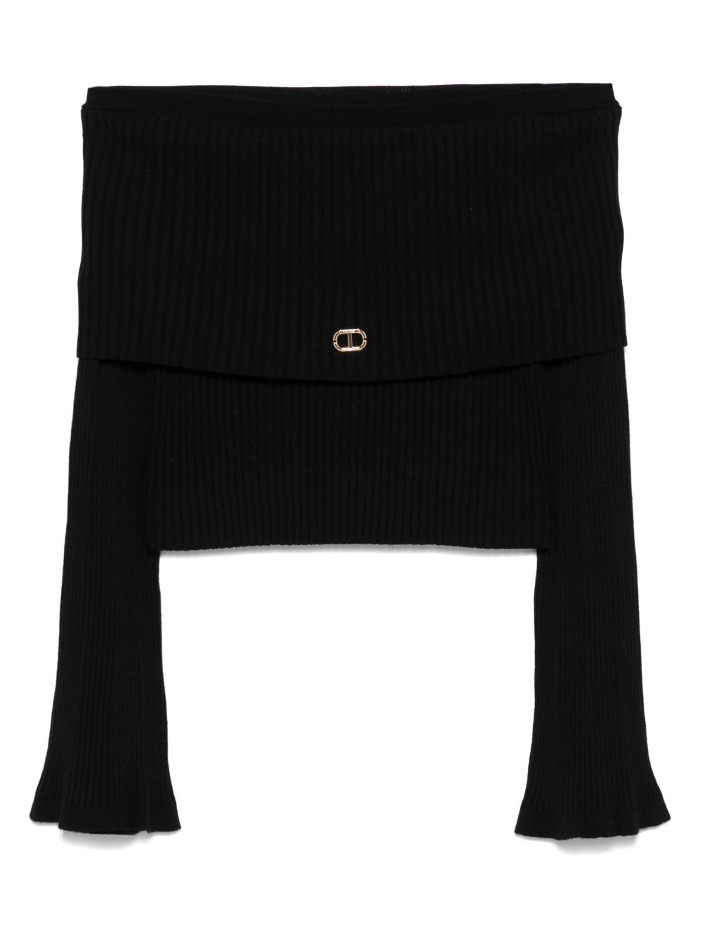 TWINSET Kids
offshouder 스웨터